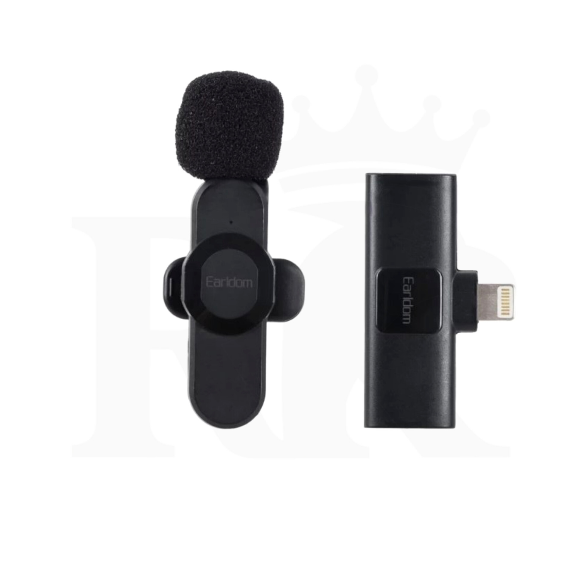 میکروفون یقه‌ای بی‌سیم ارلدام مدل MC7L رابط لایتنینگ(اصل)