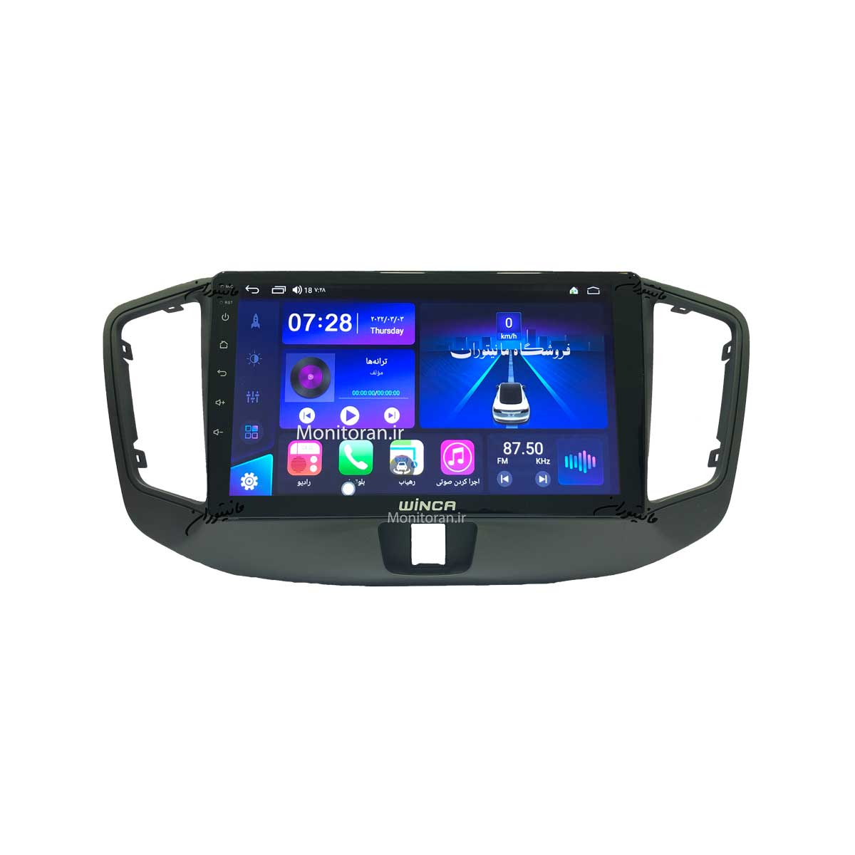 مانیتور 9 اینچ اندروید MVM550 برند وینکا سری S500 مدل GL855 رم 4 گیگ