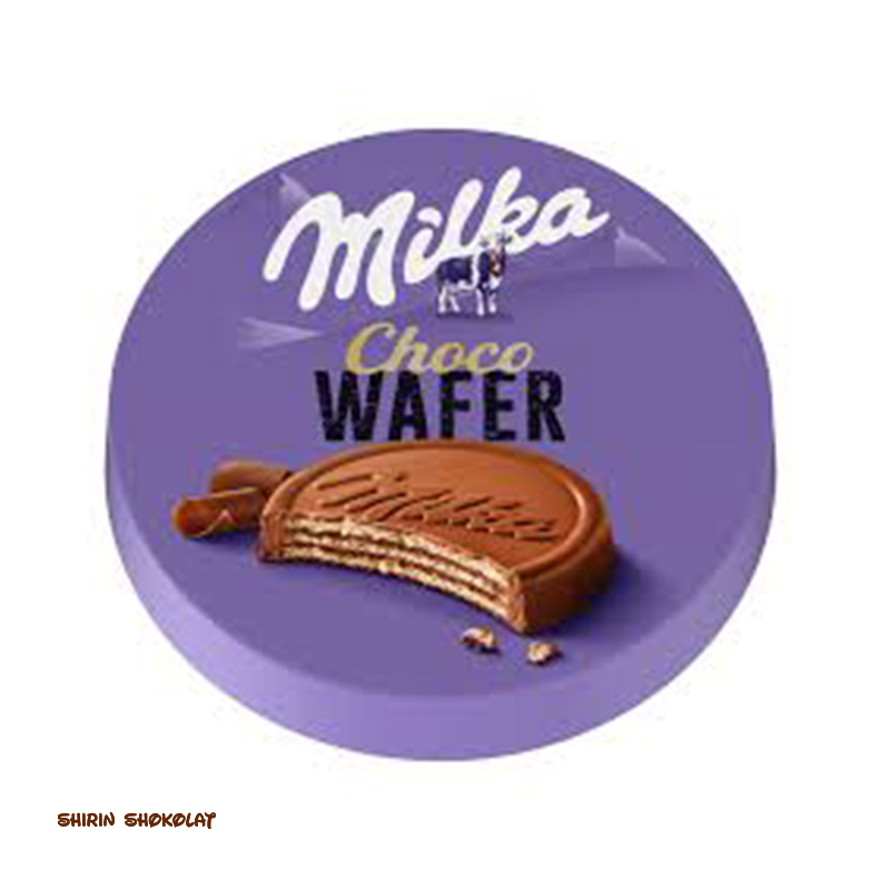ویفر شکلاتی سکه ای میلکا MILKA CHOCO WAFER در 2 طعم 30 گرمی
