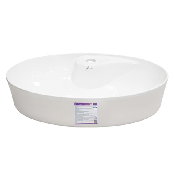 روشویی روصفحه ای گاتریا مدل ترمه بیضی (شیر سرخود)