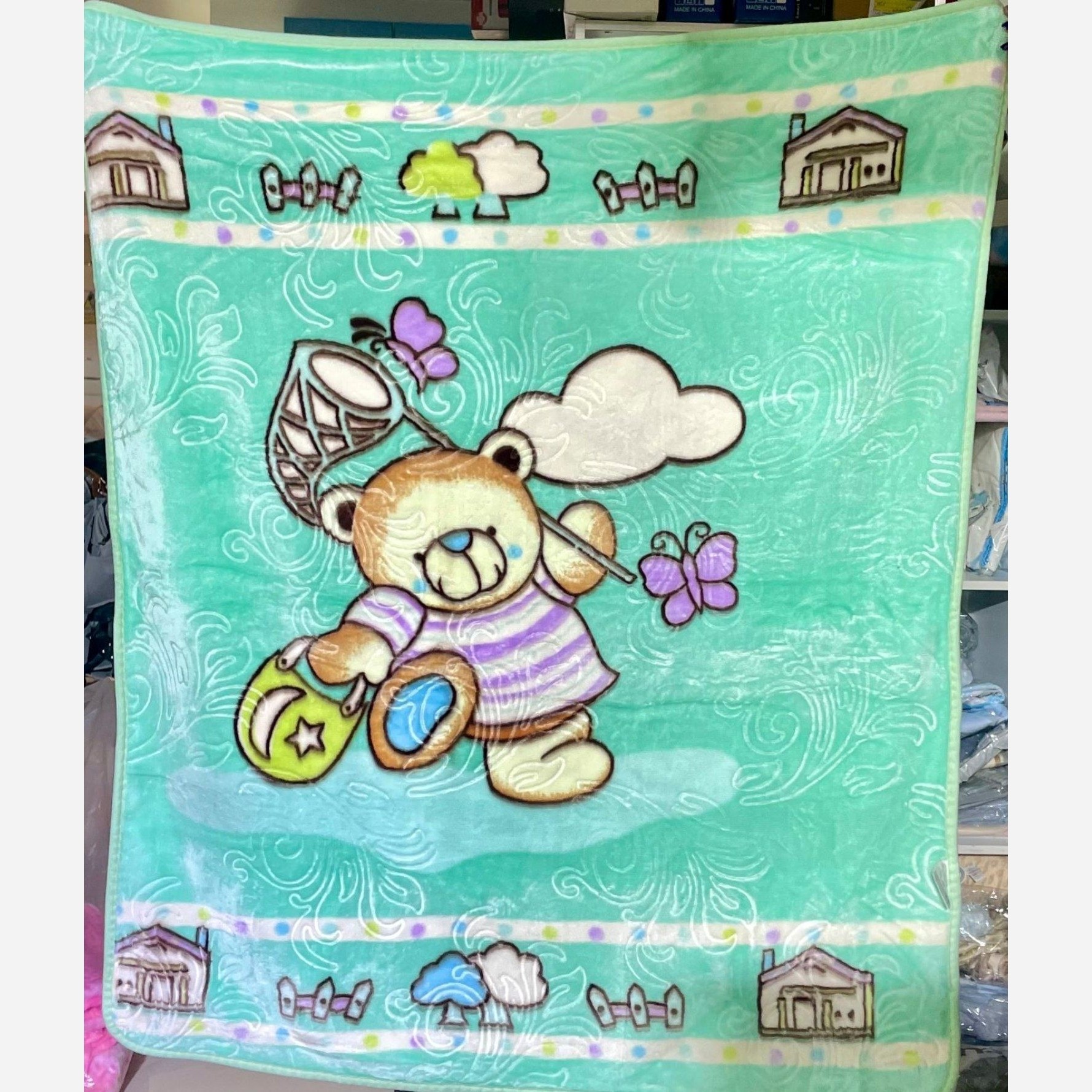 پتوهای گلبافت دورو برجسته مخصوص کودکان سایز تا 7 سالگی