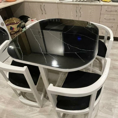 میز و صندلی کمجا طرح جدید کد 9129