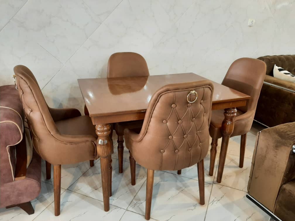 میز و صندلی ناهار خوری مدل چستری 4نفره