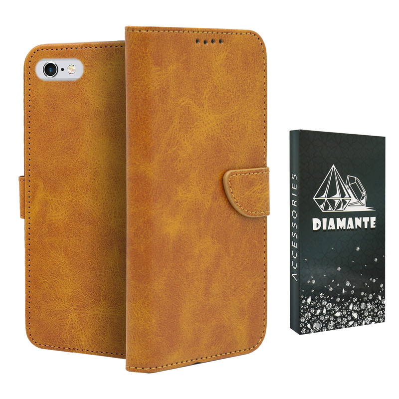 کیف کلاسوری دیامانته مدل Nezhad Bk مناسب برای گوشی موبایل اپل iPhone 6s