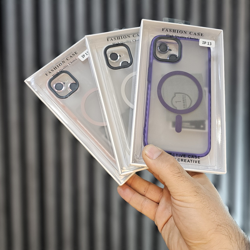 کاور فشن مدل مگ سیف مناسب برای گوشی موبایل اپل Iphone 13