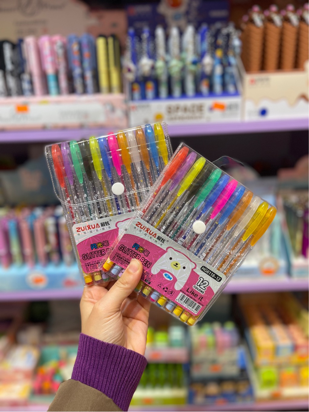 پک خودکار 10رنگ اکلیلی