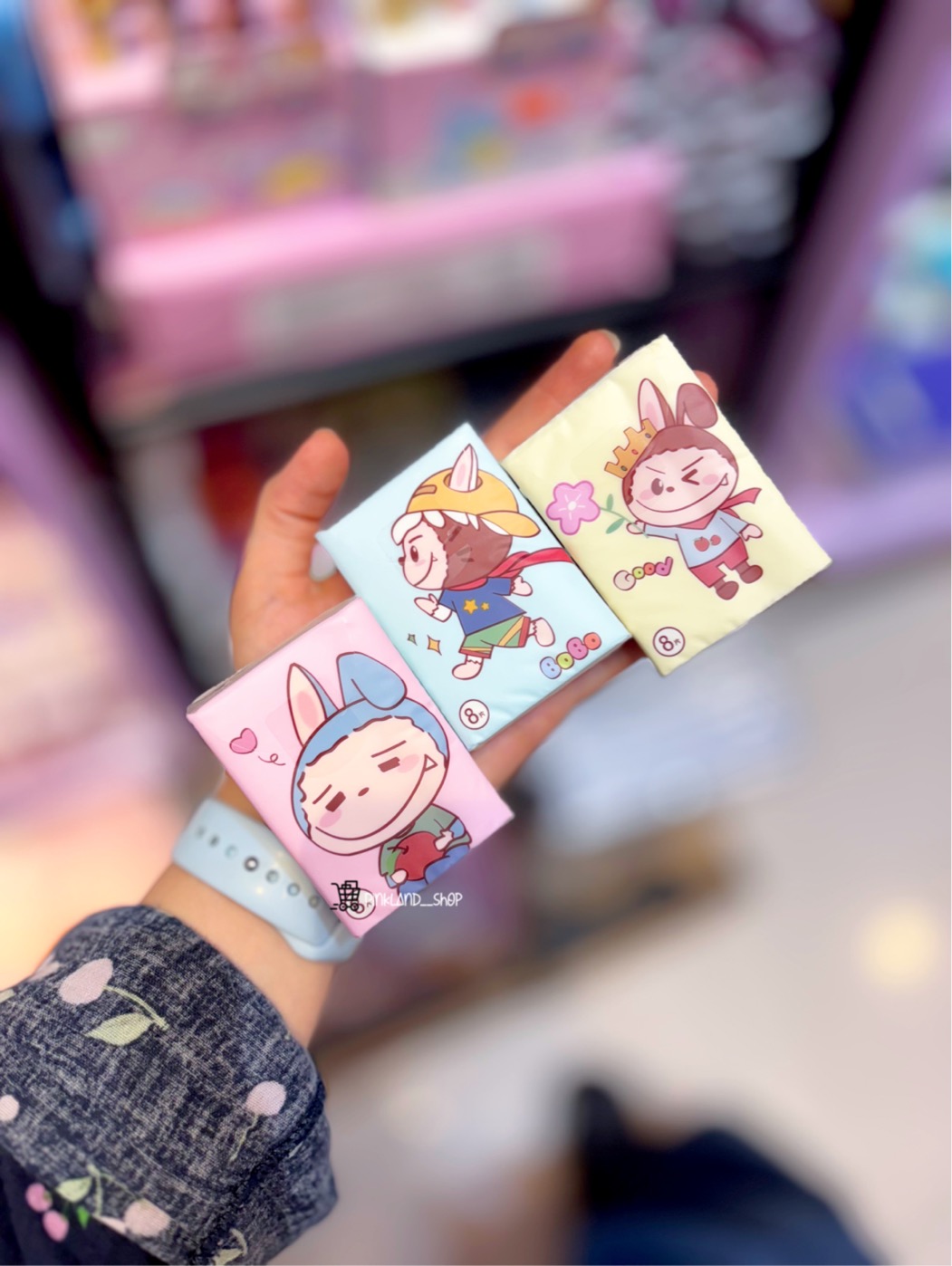 دستمال کاغذی لبوبو