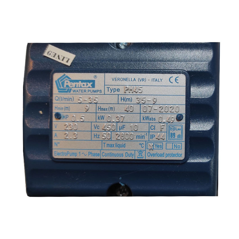 پمپ آب پنتاکس مدل PM-45IR