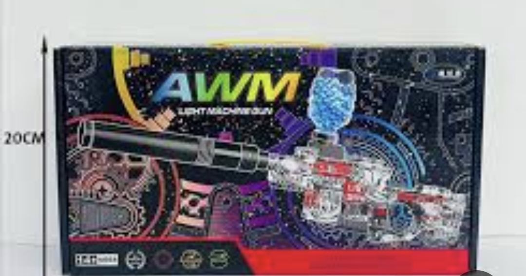 اسباب بازی تفنگ تیر ژله ای شارژی آیتم 1019