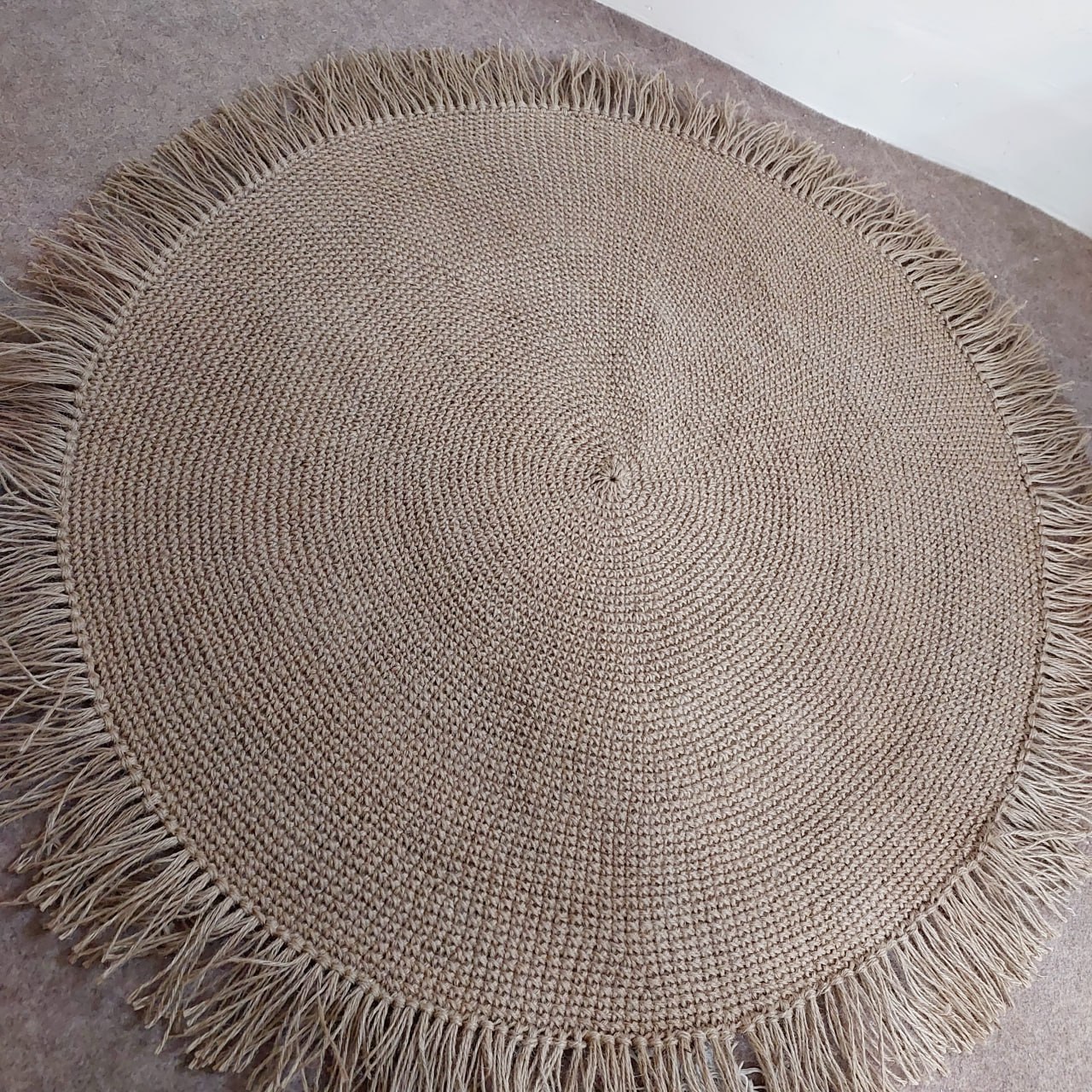 فرشینه کنفی تمام بافت