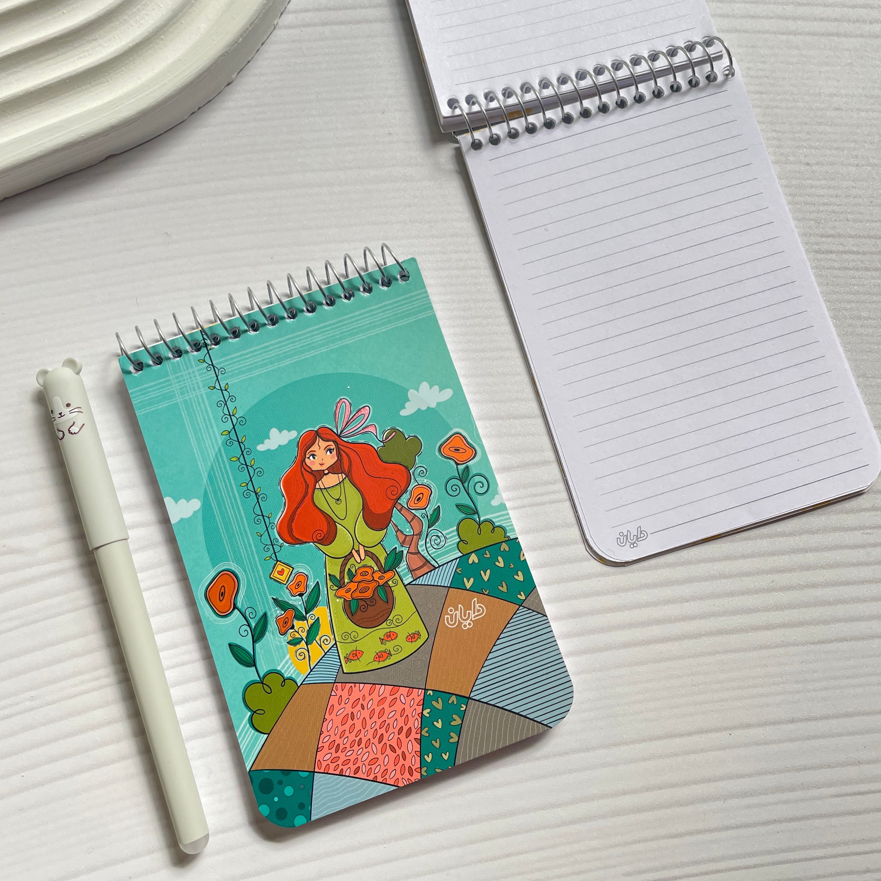 دفترچه 50 برگ خط دار 10 در 15 سانت کد 4168