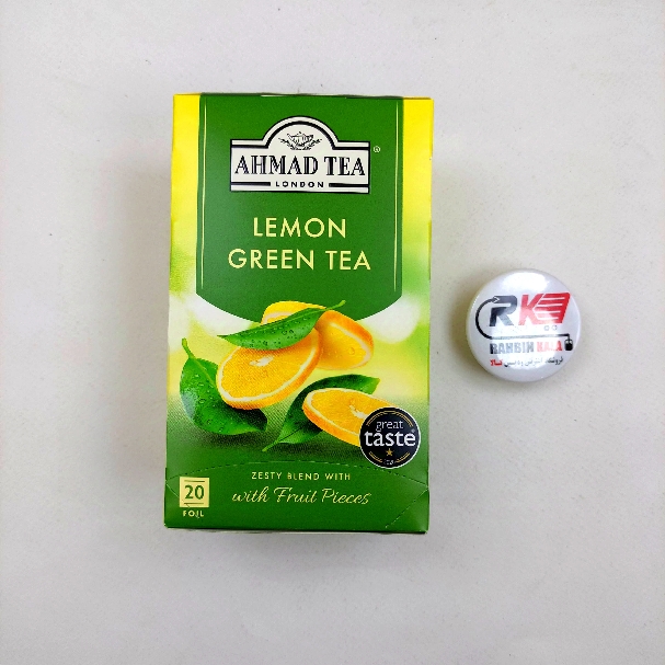 دمنوش چای احمد با طعم لیمو کیسه ای 20عددی