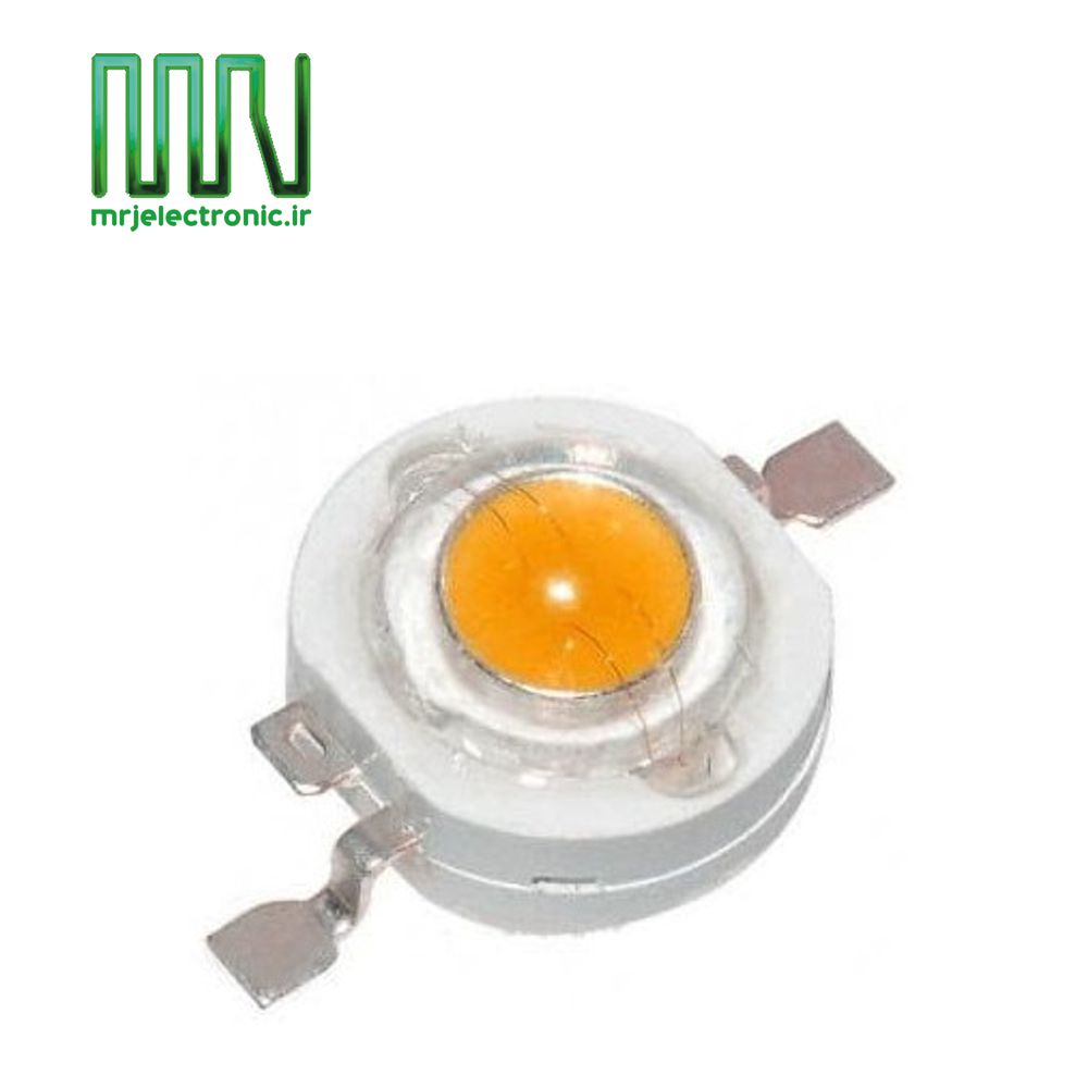 پاور ال ای دی 1 وات نارنجی ( انبه ای )