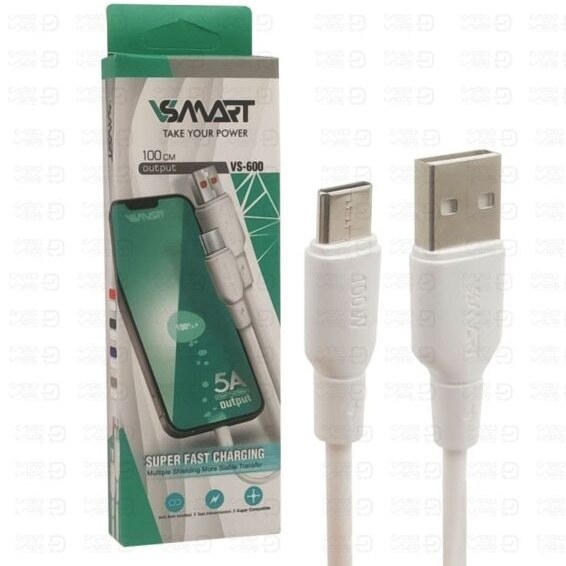 کابل USB-C وی اسمارت مدل VS-600 طول 1 متر