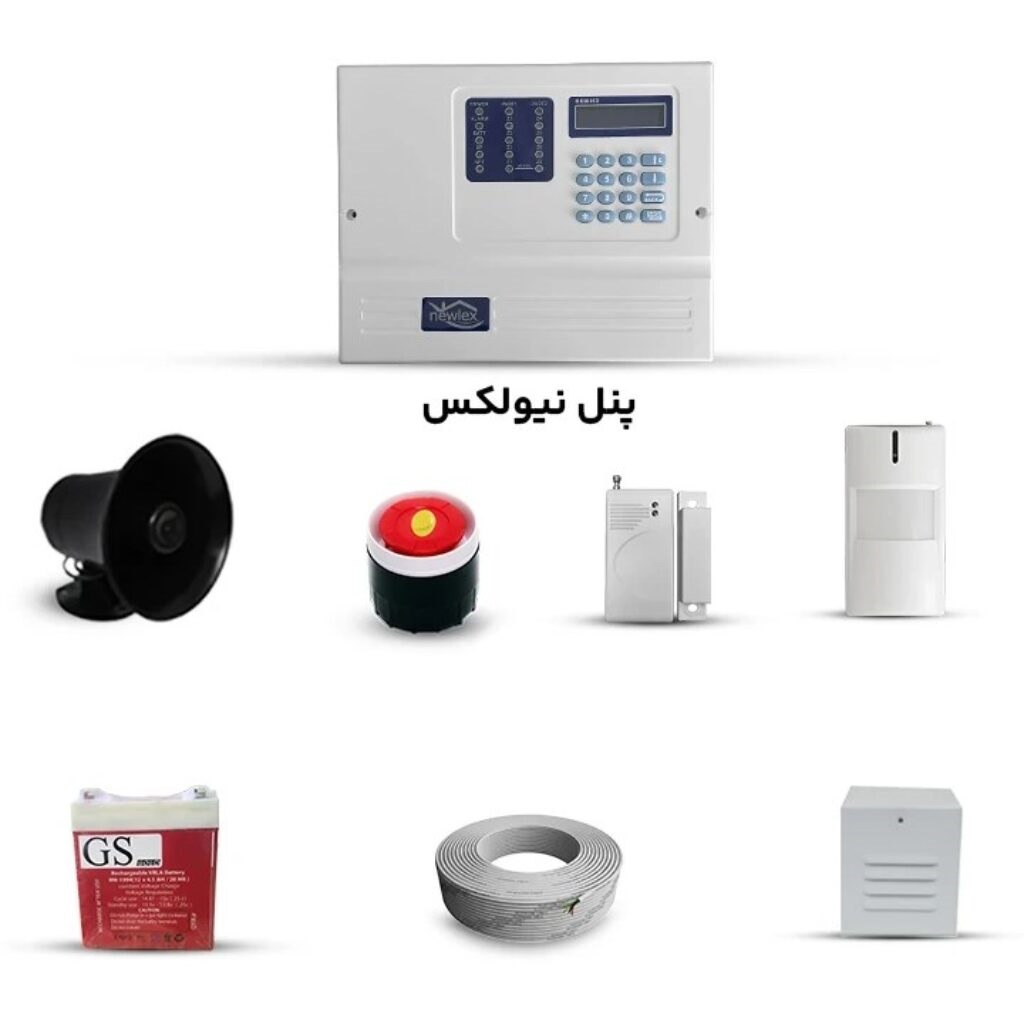 پک دزدگیر بیسیم نیولکس با یک چشمی هیپاس