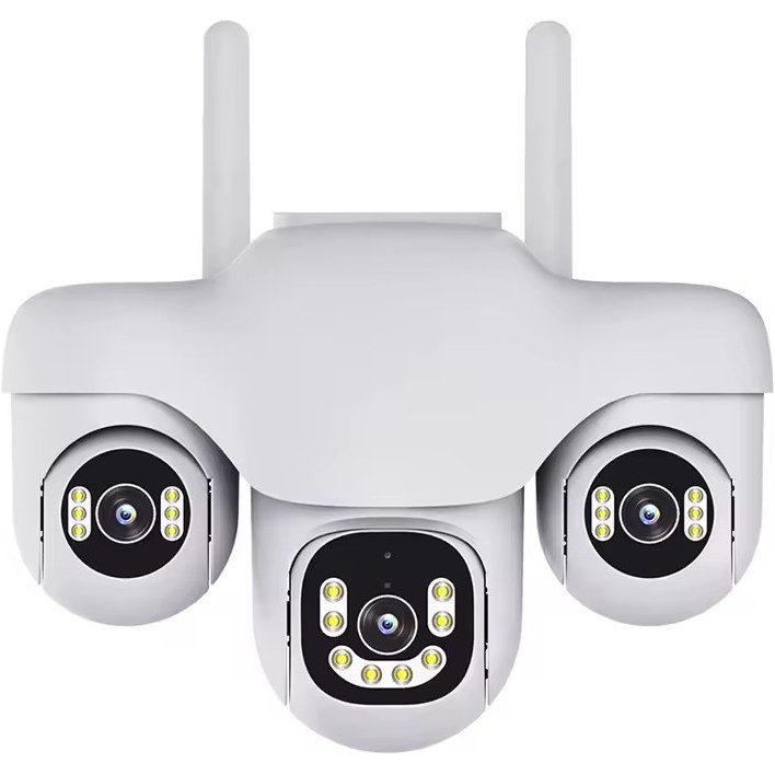 دوربین مینی اسپیددام 3 موتره(هر لنز یک موتور مجزا)3PTZ سیمکارتی  3 لنز 15 مگاپیکسل