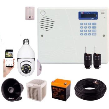 سیستم دزدگیر سیم کارتی سایلکس مدل SG8-4CH + PT380