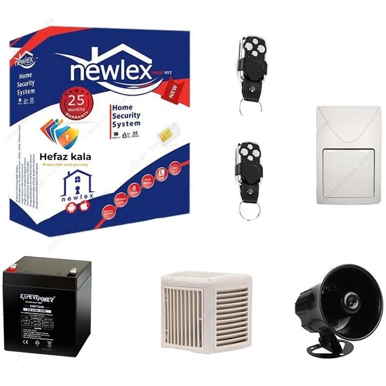 پکیج دزدگیر اماکن نیولکس p1nx3echo