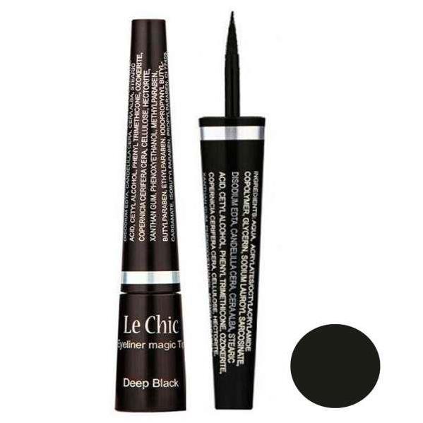 خط چشم مجیک لچیک ضد آب Lechic Eyeliner Magic Tip Deep Black