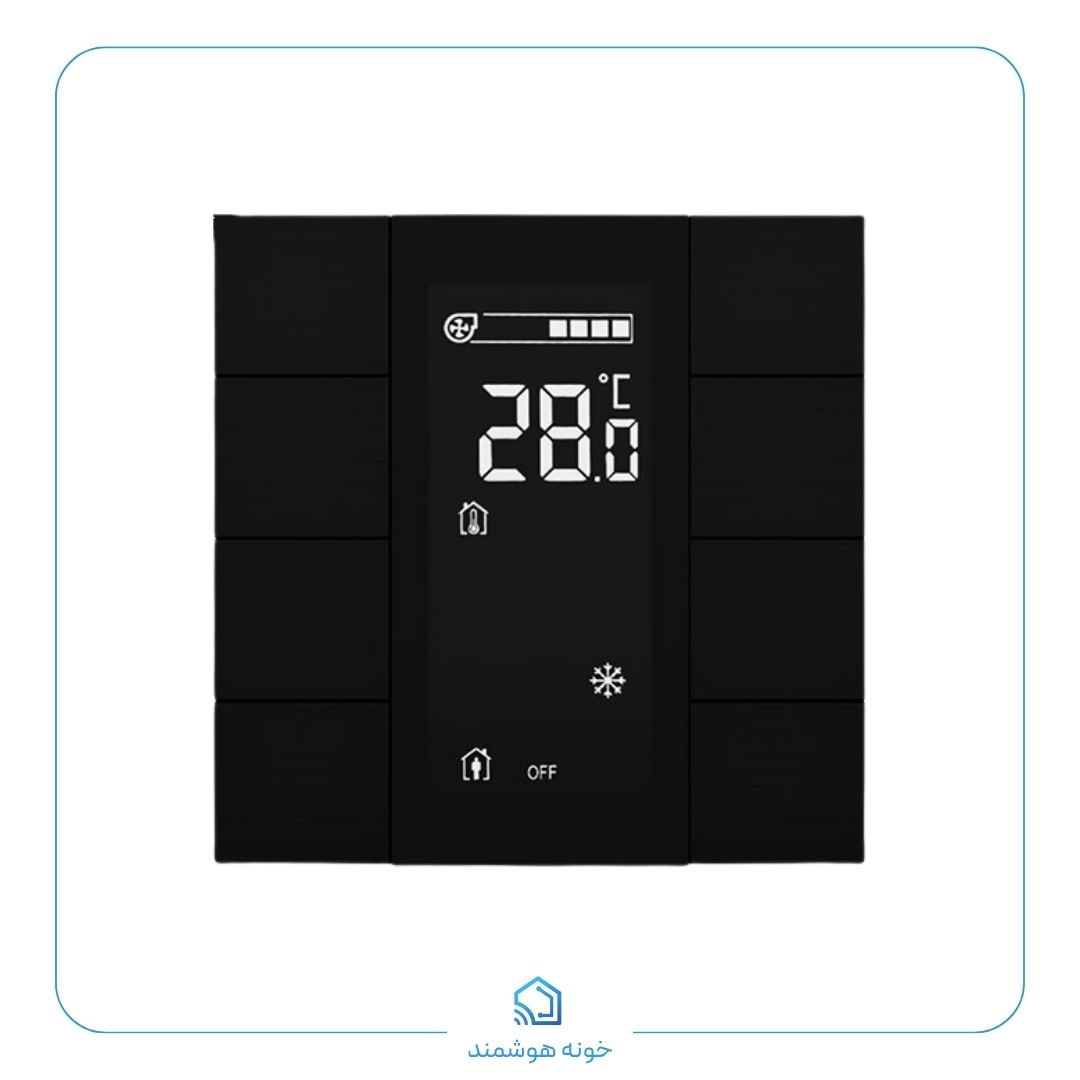 کلید هشت پل ترموستاتیک استیل اینترا مدل ITR340-1820