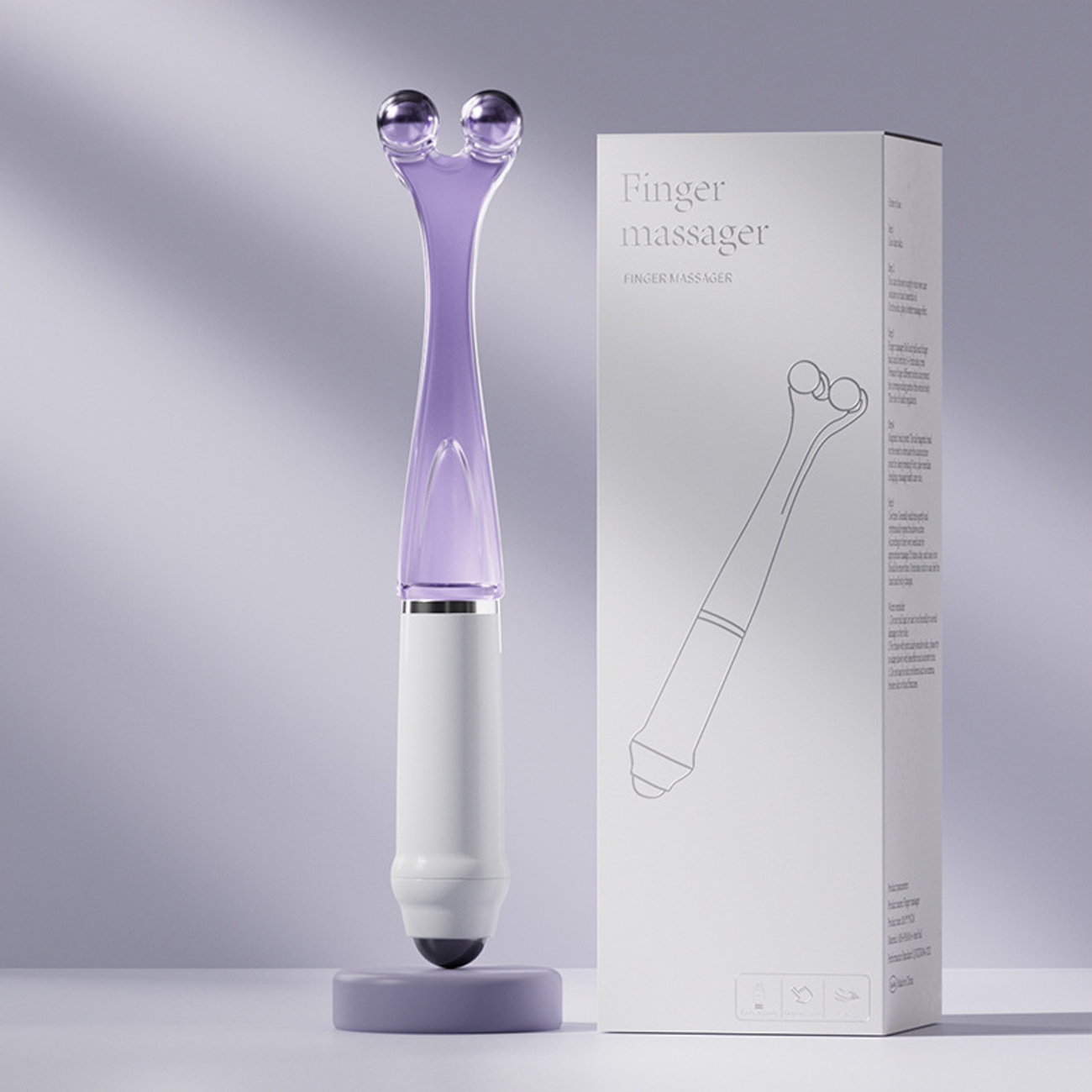 ماساژور انگشت و بدن Aideripin D5 چند منظوره با طراحی پنجتایی و توپهای مغناطیسی، مناسب برای تسکین خستگی عضلانی.