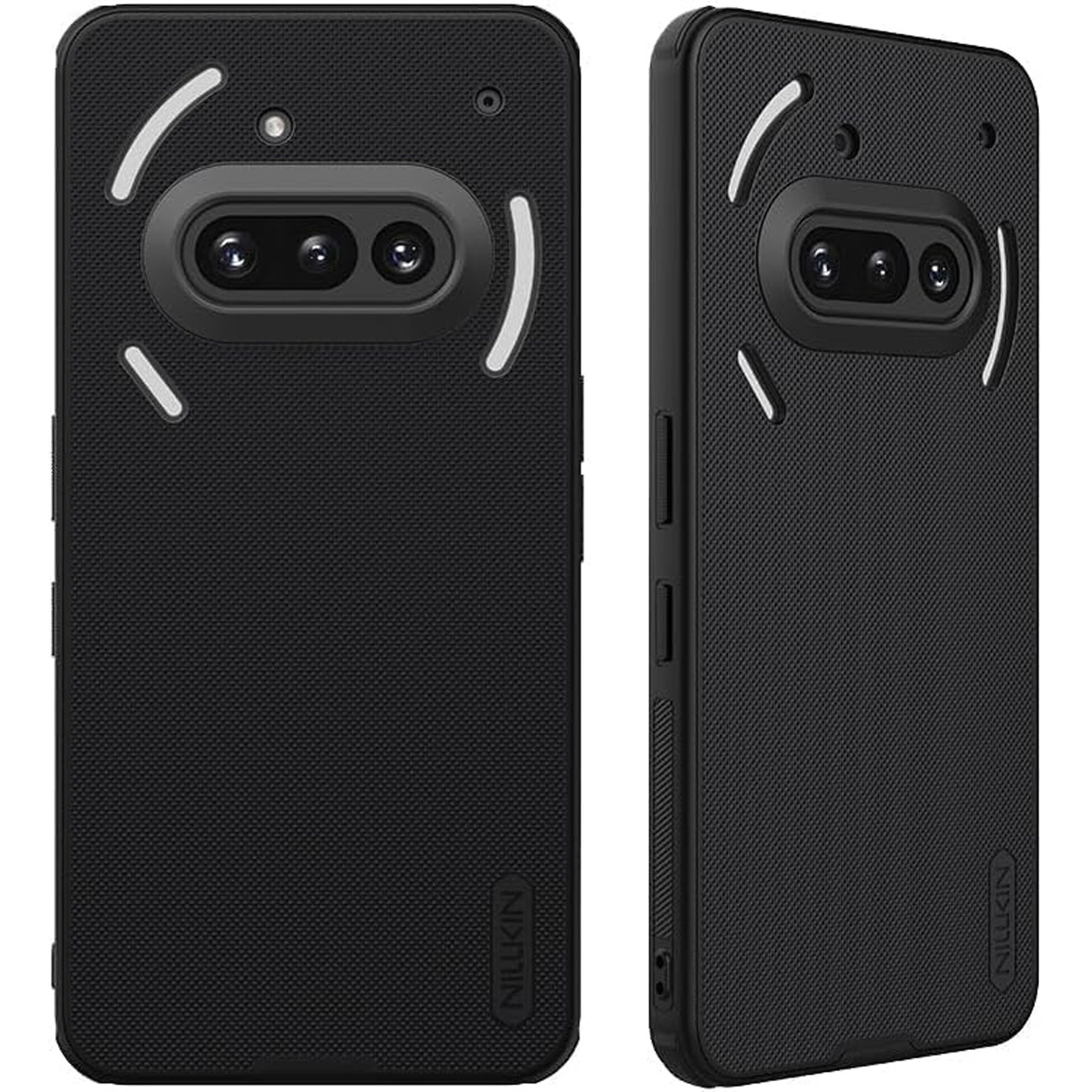 قاب نیلکین Super Frosted Shield Pro برای Nothing Phone 3A، محافظ مات ضد اثر انگشت با بافت ضد لغزش.