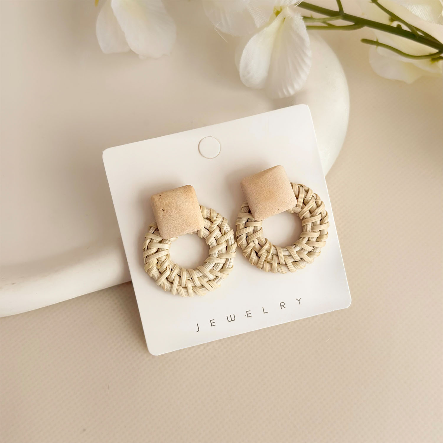 گوشواره حصیری مدل 40