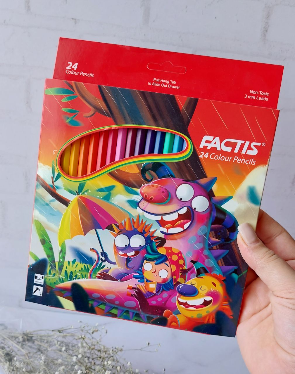 مداد رنگی 24 عددی فکتیس