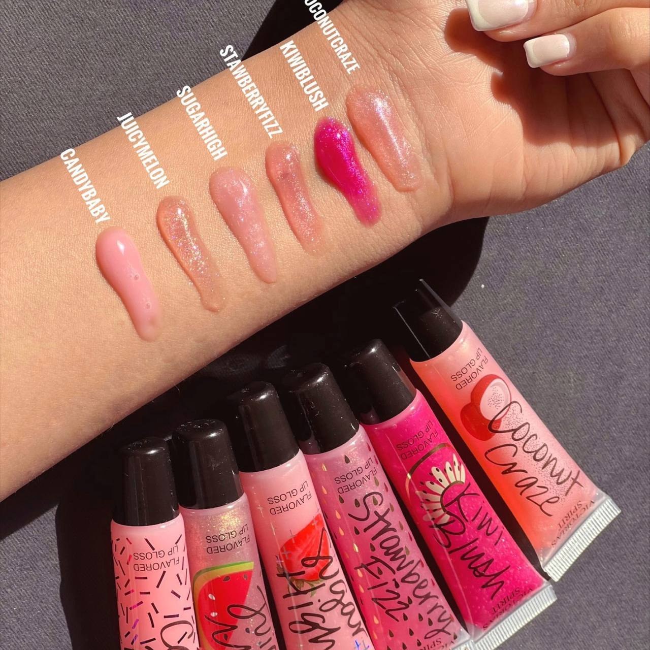 لیپ گلاس مایع تیوپی فشاری