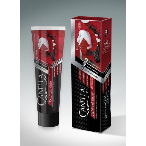 Orginal خمیردندان کنلامکس مدل ذغال وزن 100 گرم