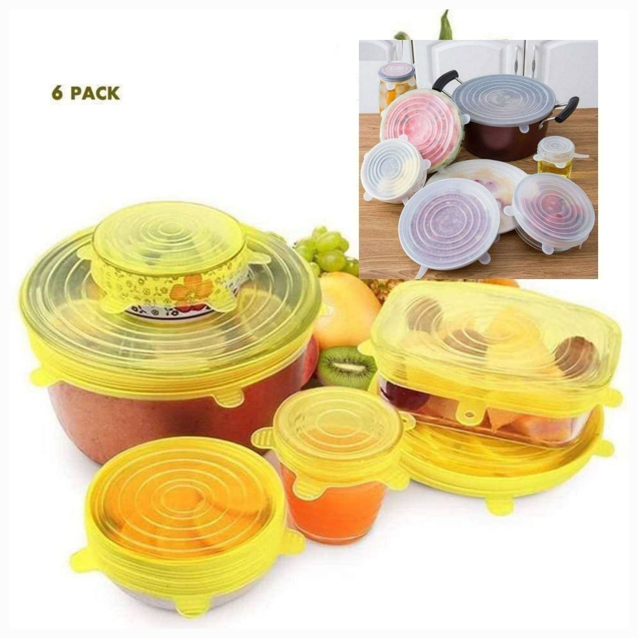 درپوش محافظ مواد غذایی سلیکونی