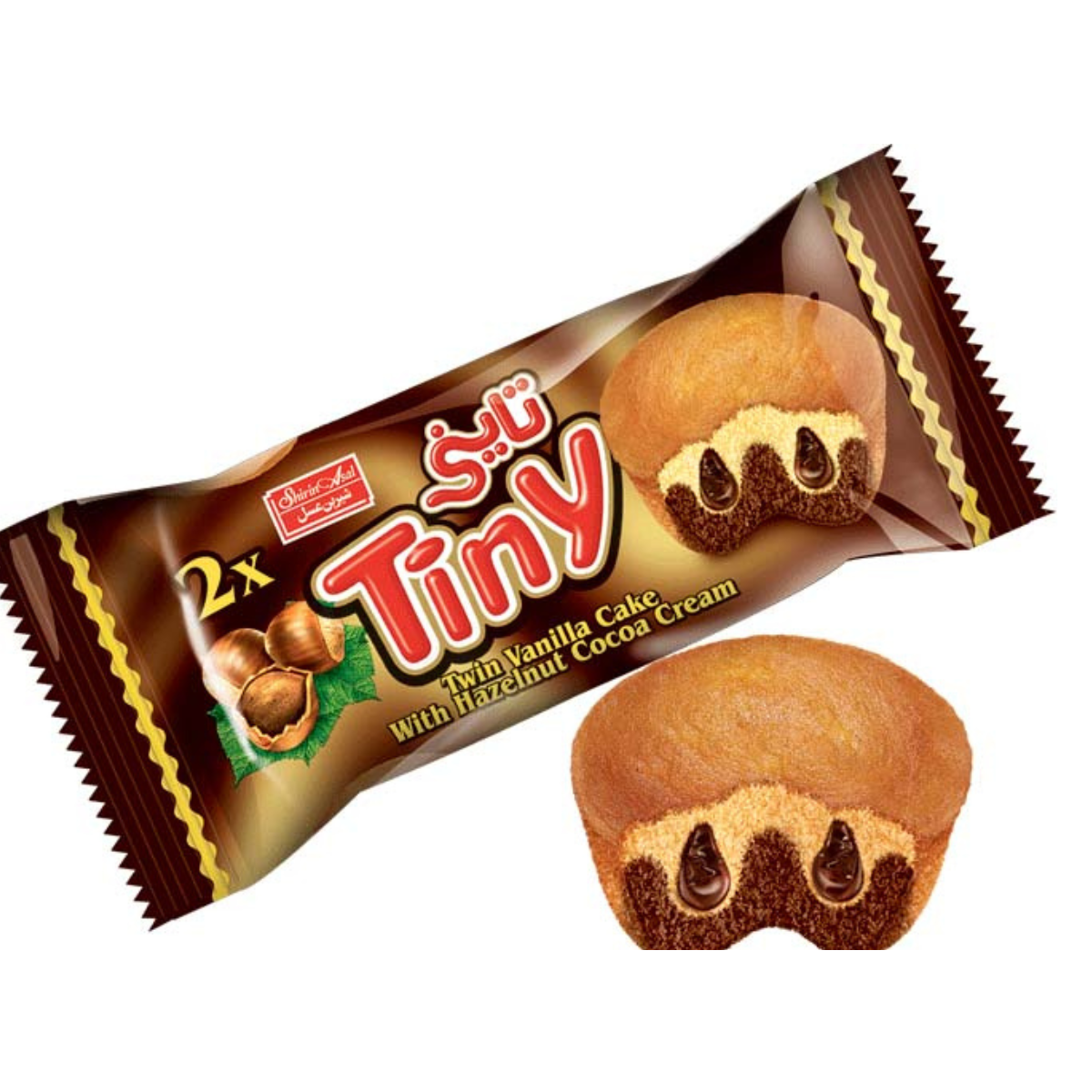 کیک تاینی دو قلو شیرین عسل