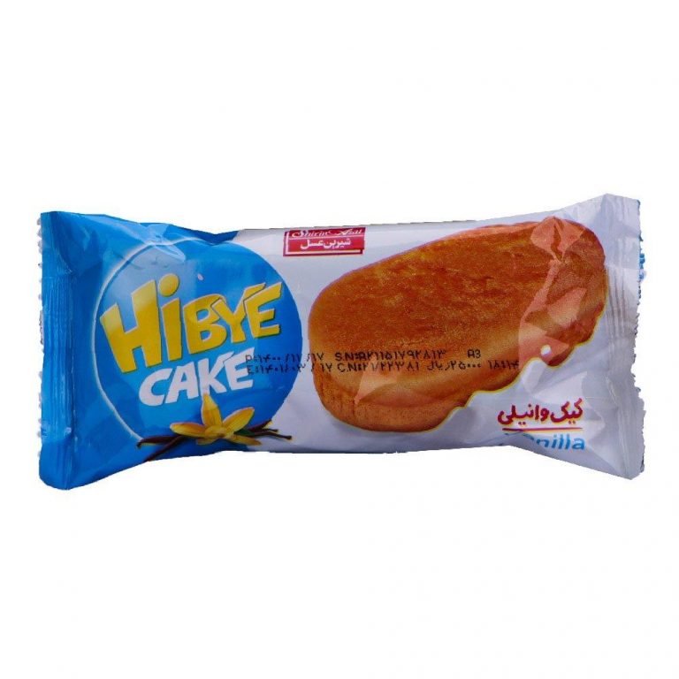 کیک های بای وانیلی 50 گرمی شیرین عسل