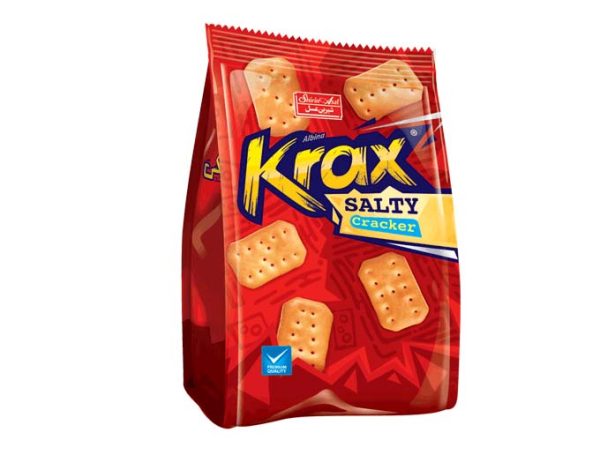 کراکر کراکس پاکتی نمکی 50 گرمی شیرین عسل