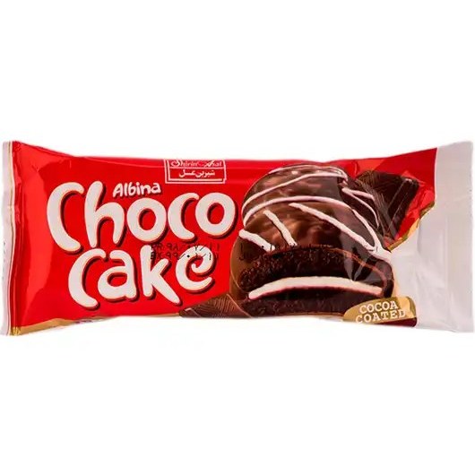 شوکو کیک دوقلو کاکائویی 45 گرمی شیرین عسل