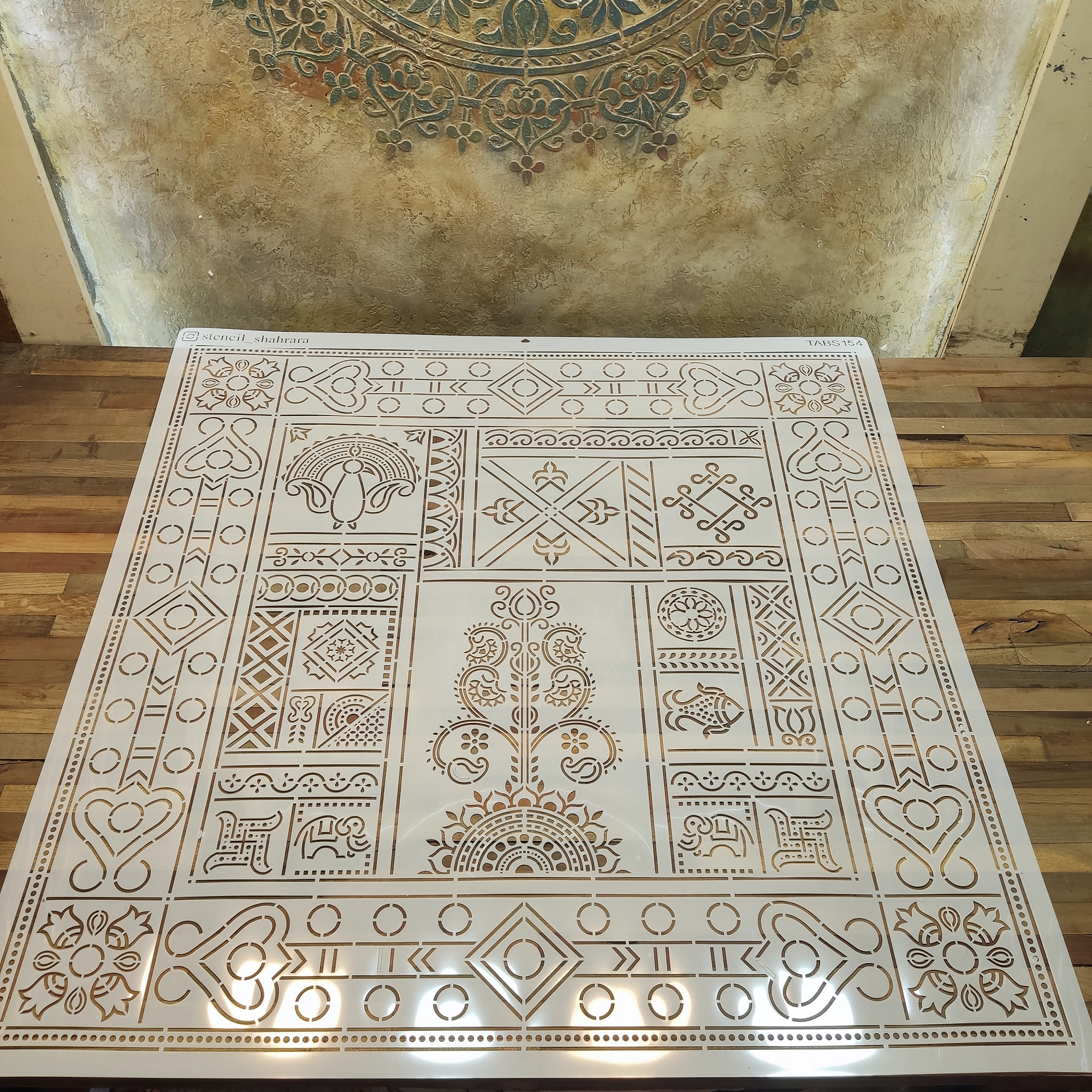 شابلون لیپان آرت tabs154