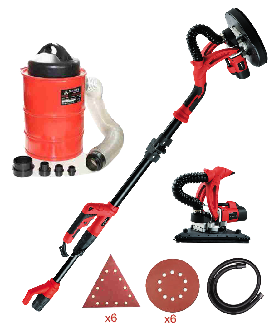 سنباده زن دیواری مثلثی DWS-230 D بهمراه مکندهDC-100