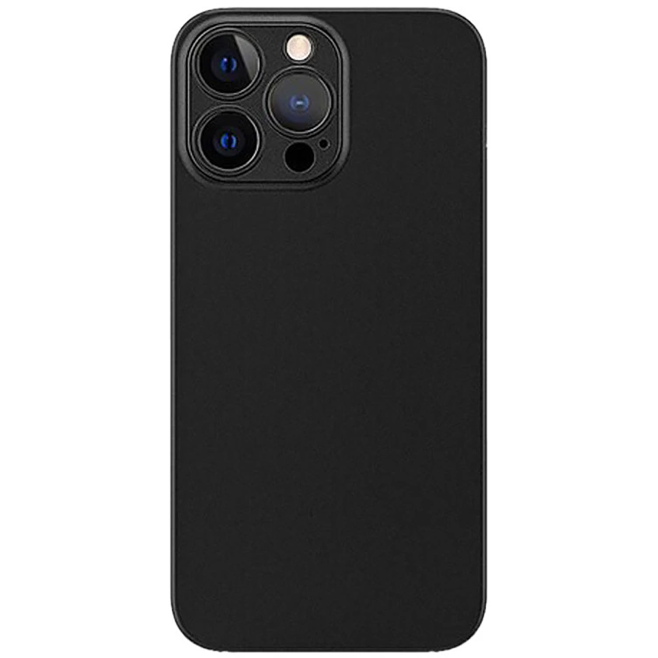 قاب گوشی آیفون 13 پرو کیددو Air Skin مشکی، محافظ نازک و مقاوم با بافت نرم و میکروفایبر داخلی.