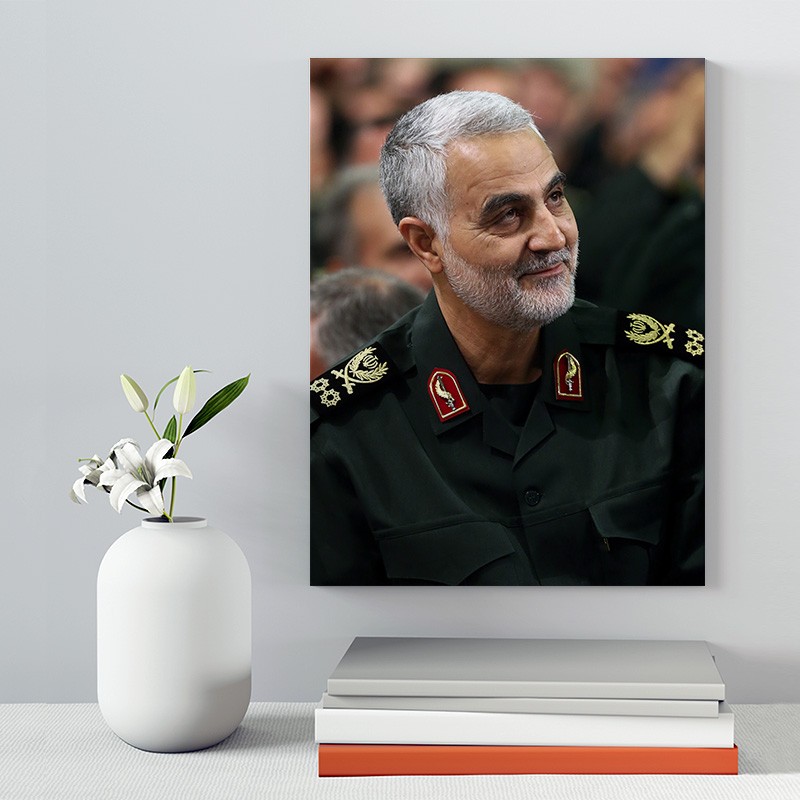 تابلو شاسی پینکمن طرح مدل سردار شهید سلیمانی کد 230 Jm1184 Jm1184