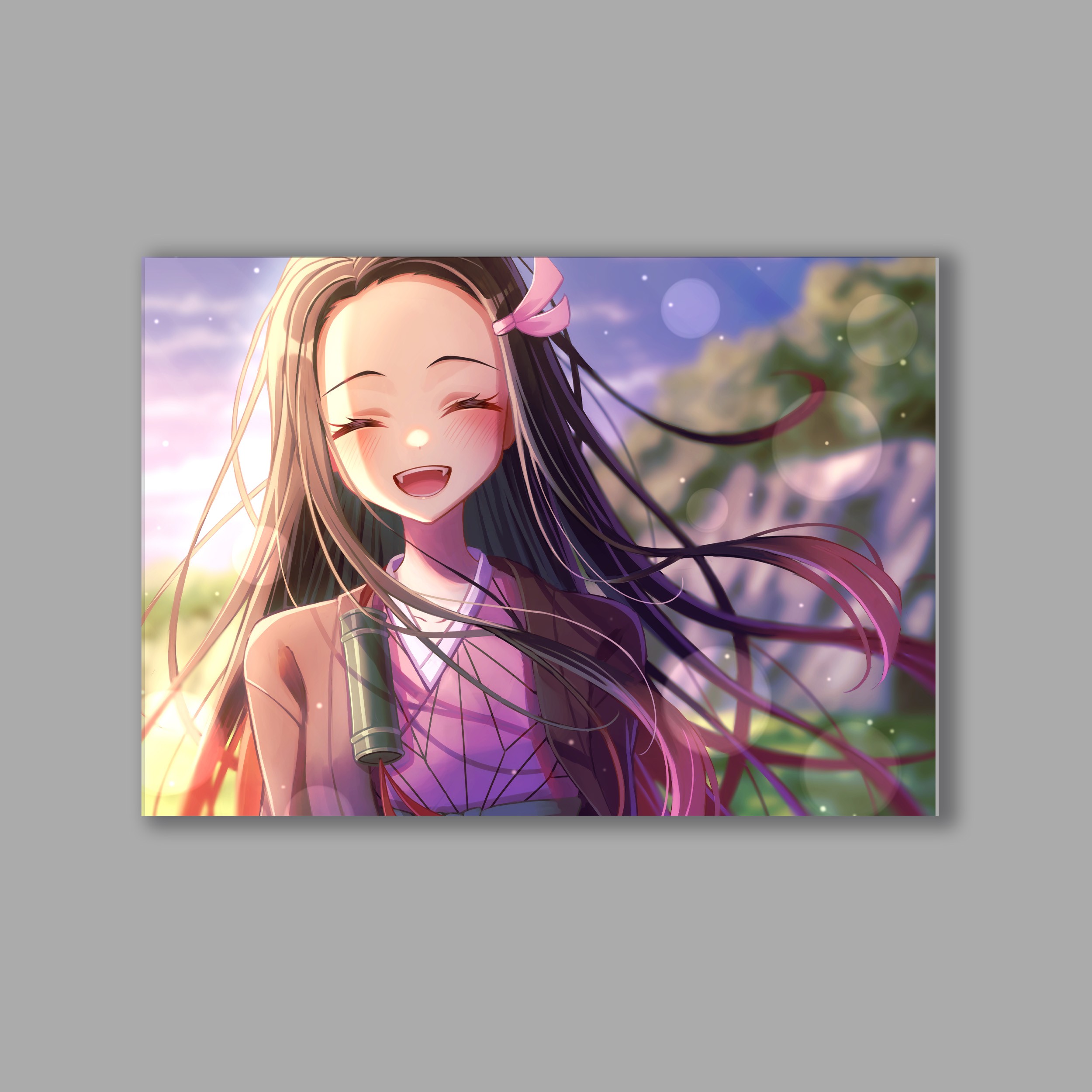 تابلو شاسی پینکمن مدل انیمه شیطان کش Demon Slayer کد LA-10452 Jm1875 Jm1875