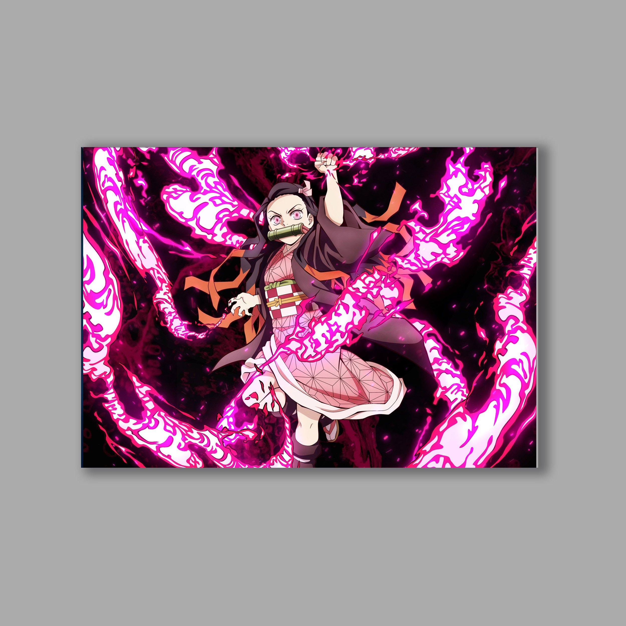 تابلو شاسی پینکمن مدل انیمه شیطان کش Demon Slayer کد LA-10448 Jm1872 Jm1872