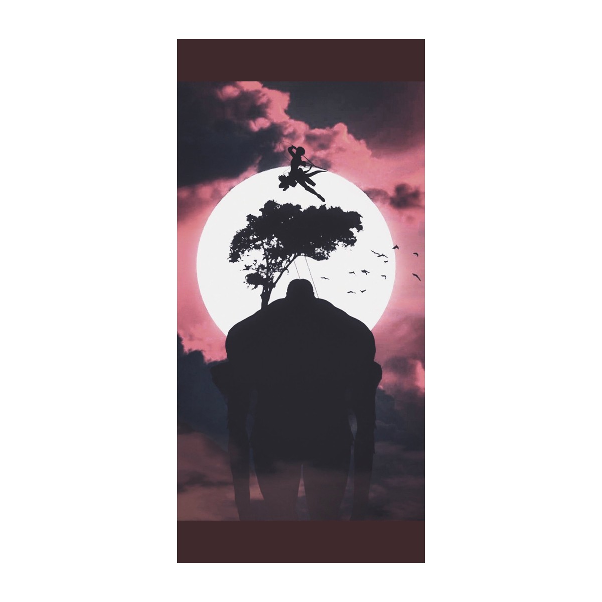 تابلو شاسی پینکمن مدل انیمه اتک آن تایتان کد AT11 Jm1807 Jm1807