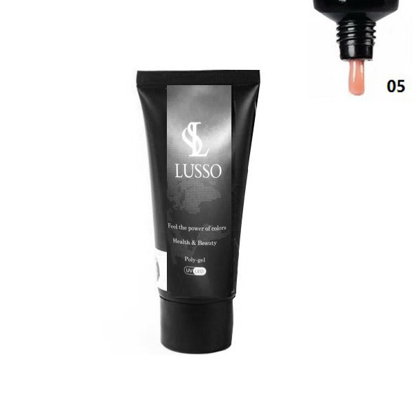 پلی ژل کاشت ناخن لوسو مدل 05 وزن 30 گرم