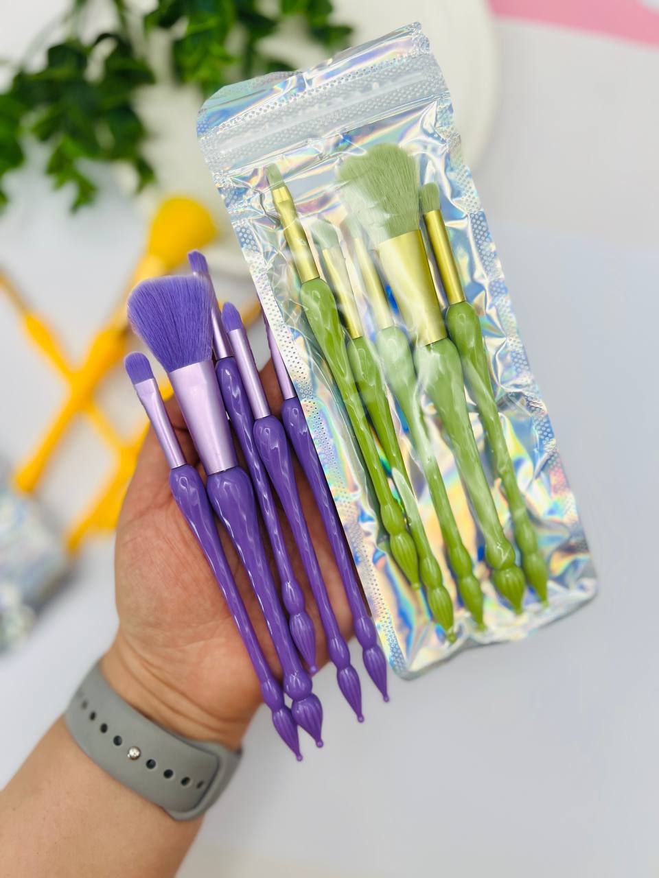 براش 5تکه نئونی