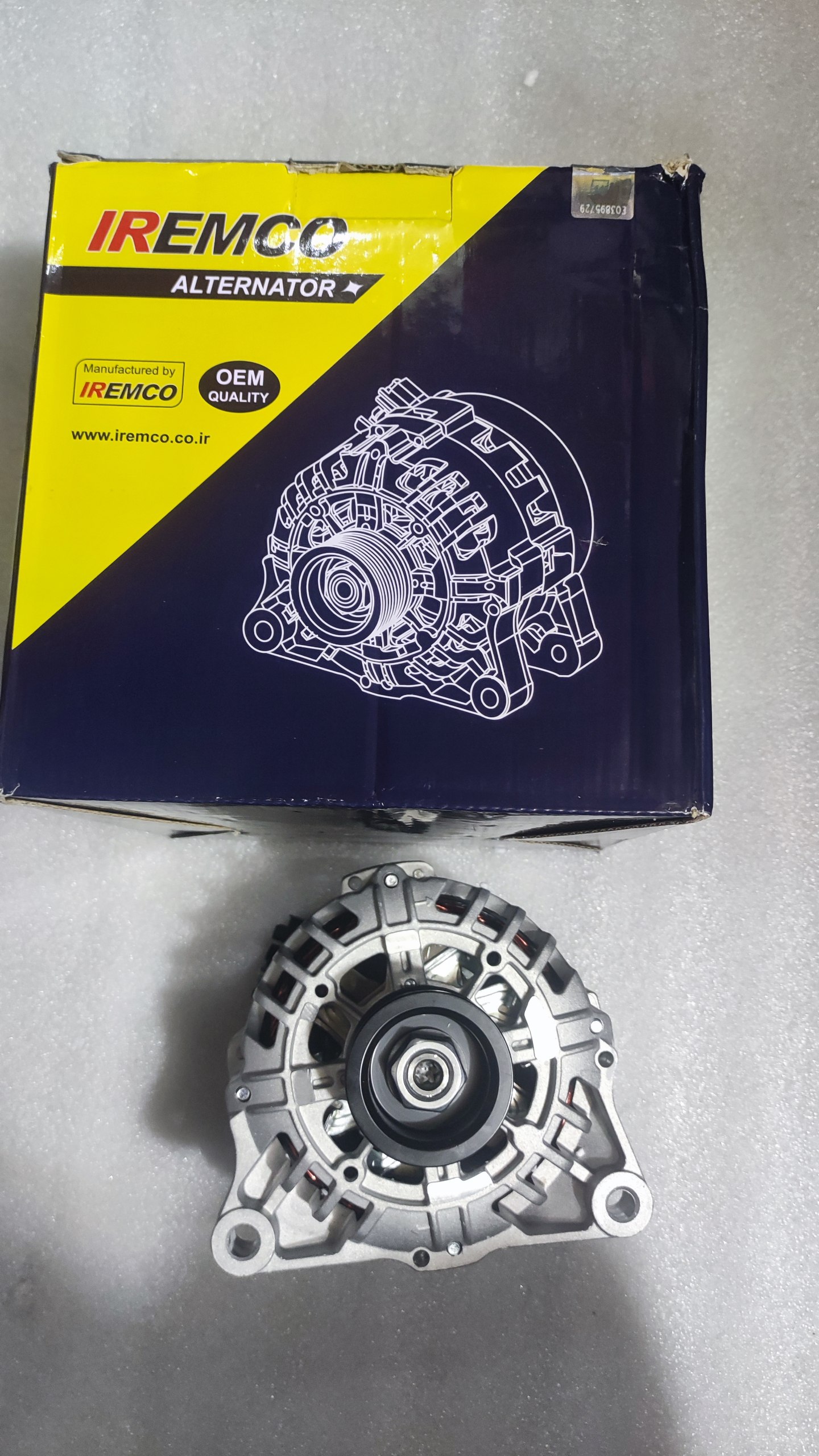 دینام کامل پژو 206 مشترک با سمند موتور ملی، رانا، دنا معمولی، پژو 207 برند EMCO