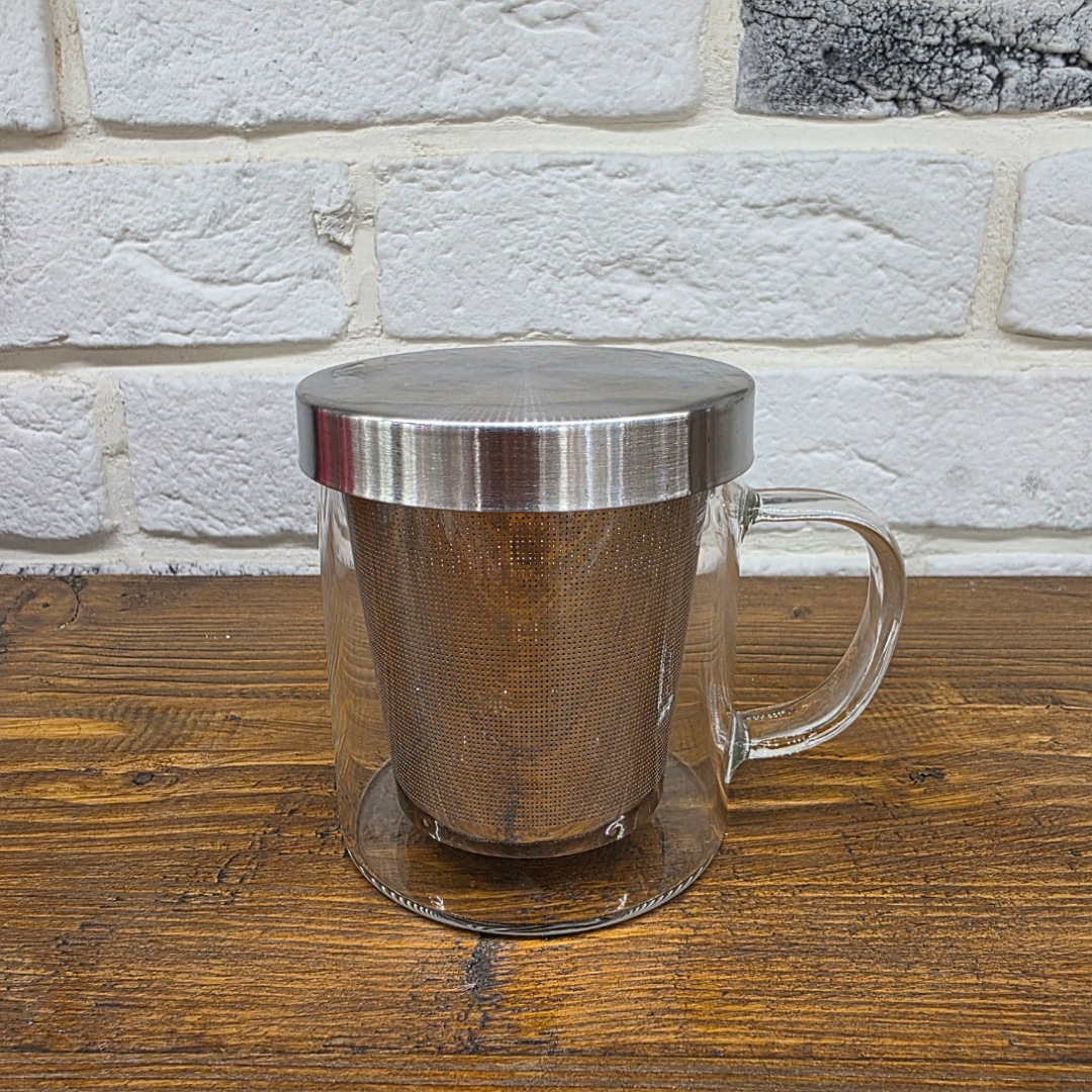 لیوان دمنوش پیرکس سایز  متوسط 400میل