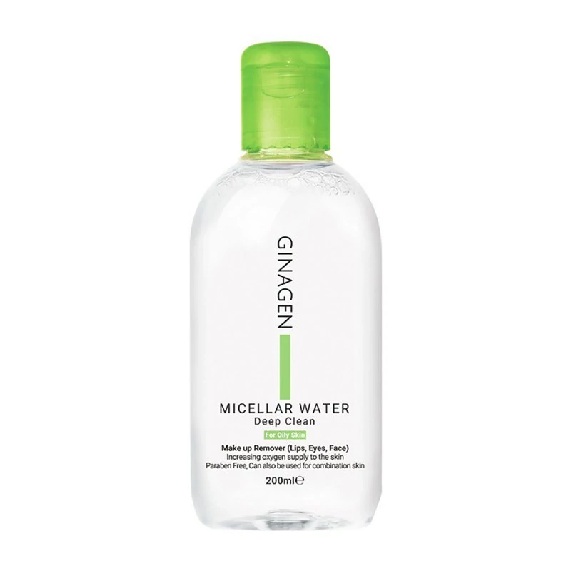آب پاک کننده آرایش(میسلار واتر)صورت ژیناژن مدل Combination to Oily Skin حجم 250 میلی لیتر
