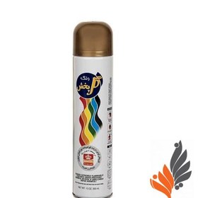 اسپری رنگ طلایی ممتاز گل پخش حجم 300 میلی لیتر