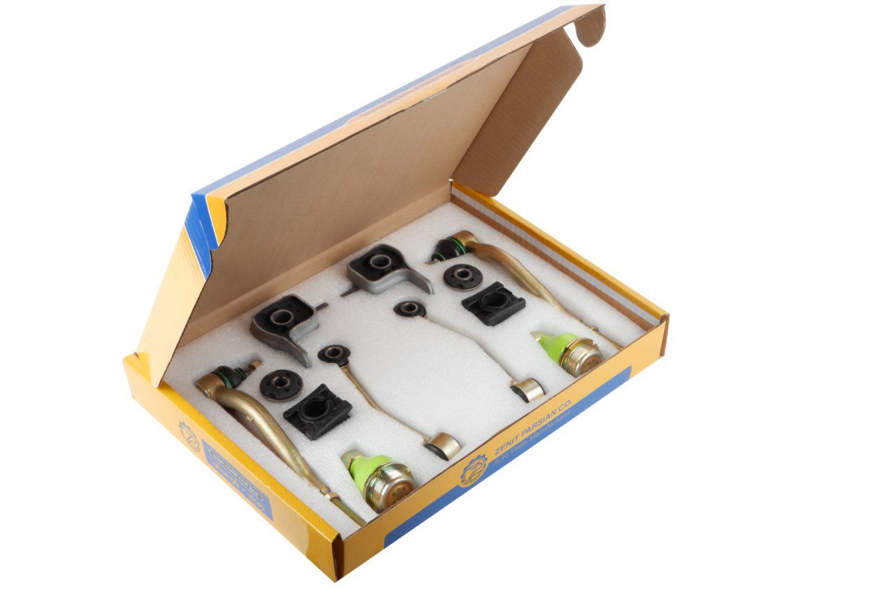 کیت جلوبندی مجموعه 12تیکه پژو 405 . پارس و سمند درجه یک نو با استاندارد (گارانتی 12ماهه) طرح ویژه خط تولید ایرانخودرو