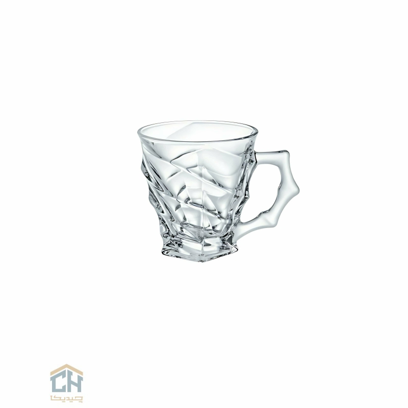 فنجان کریستال ست 6 تایی طرح کازابلانکا مدل 1323082